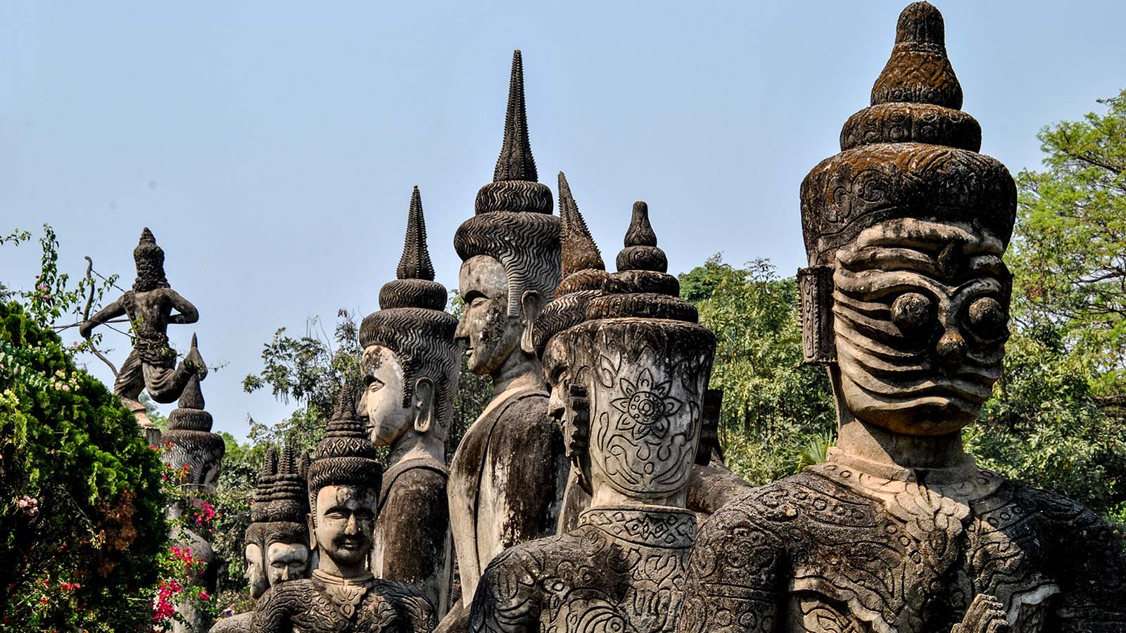 Vientiane capitale du Laos au bord du Mékong