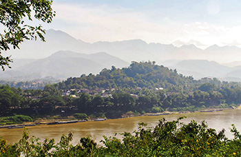 Luang Prabang arrivée Mékong Nam Khan écotourisme circuit 11 jours ADV
