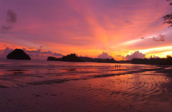 Koh Chang plages Hat Sai Khao jungle cascades songthaew exploration île Thaïlande