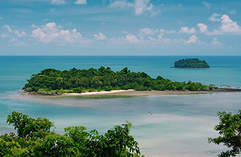 Koh Chang île Thaïlande golfe Siam plage resort arrivée circuit Laos ADV