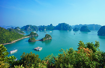 Ha Long Bay croisière Orchid jonque Lan Ha Bay formations karstiques baignade kayak