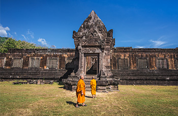 Vat Phou Champassak temple khmer UNESCO plus ancien Angkor Laos sud
