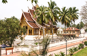 Luang Prabang journée libre Mékong vélo jardins Pha Tad Ke cuisine laotienne détente