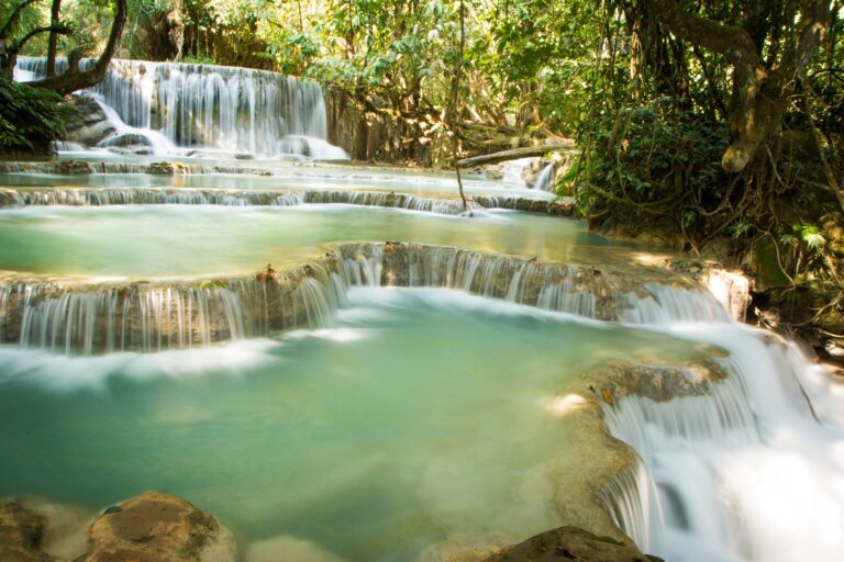 luang prabang laos kuang si