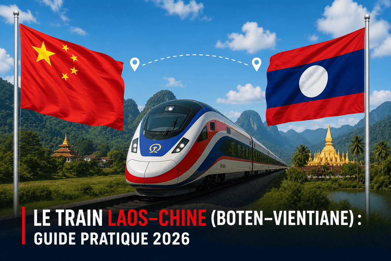 Train Laos-Chine (Boten-Vientiane) : guide pratique du train à grande vitesse