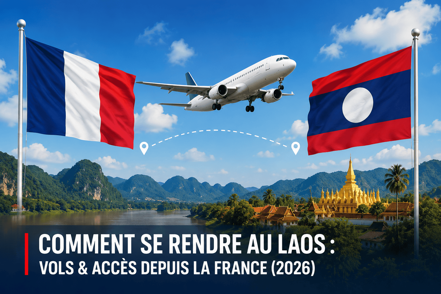 Comment se rendre au Laos : vols et accès depuis la France